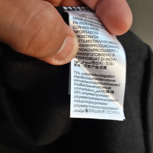 Calvin klein black and blue zip up size large - Picture 8 of 8